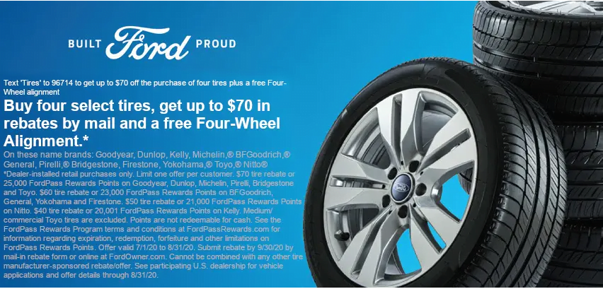 Pikeville KY ford tire sale
