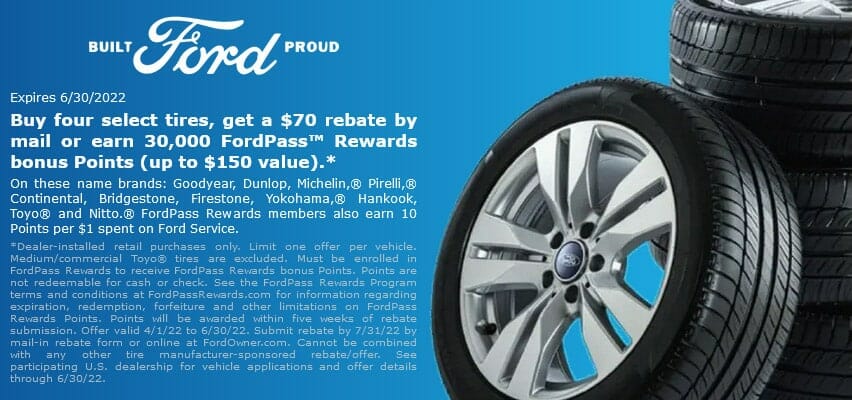 Grayson KY Ford Tire Rebate
